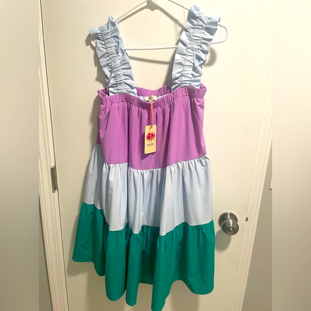 Color block dress